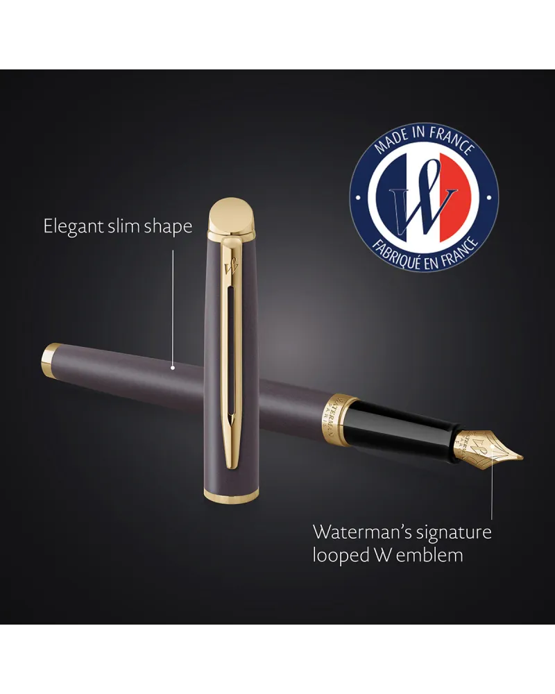 Pióro wieczne Waterman Hemisphere Lava Black GT (2217939)