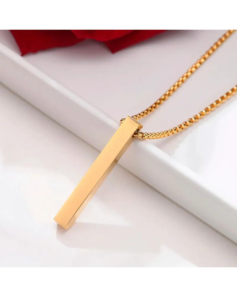 Zestaw Prezentowy Długopis + Pióro Parker IM Brushed Metal GT + Naszyjnik (1931670/18)