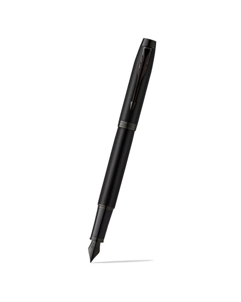 Zestaw Prezentowy Długopis + Pióro  Parker IM Achromatic Czarny + Naszyjnik (2127618/8)