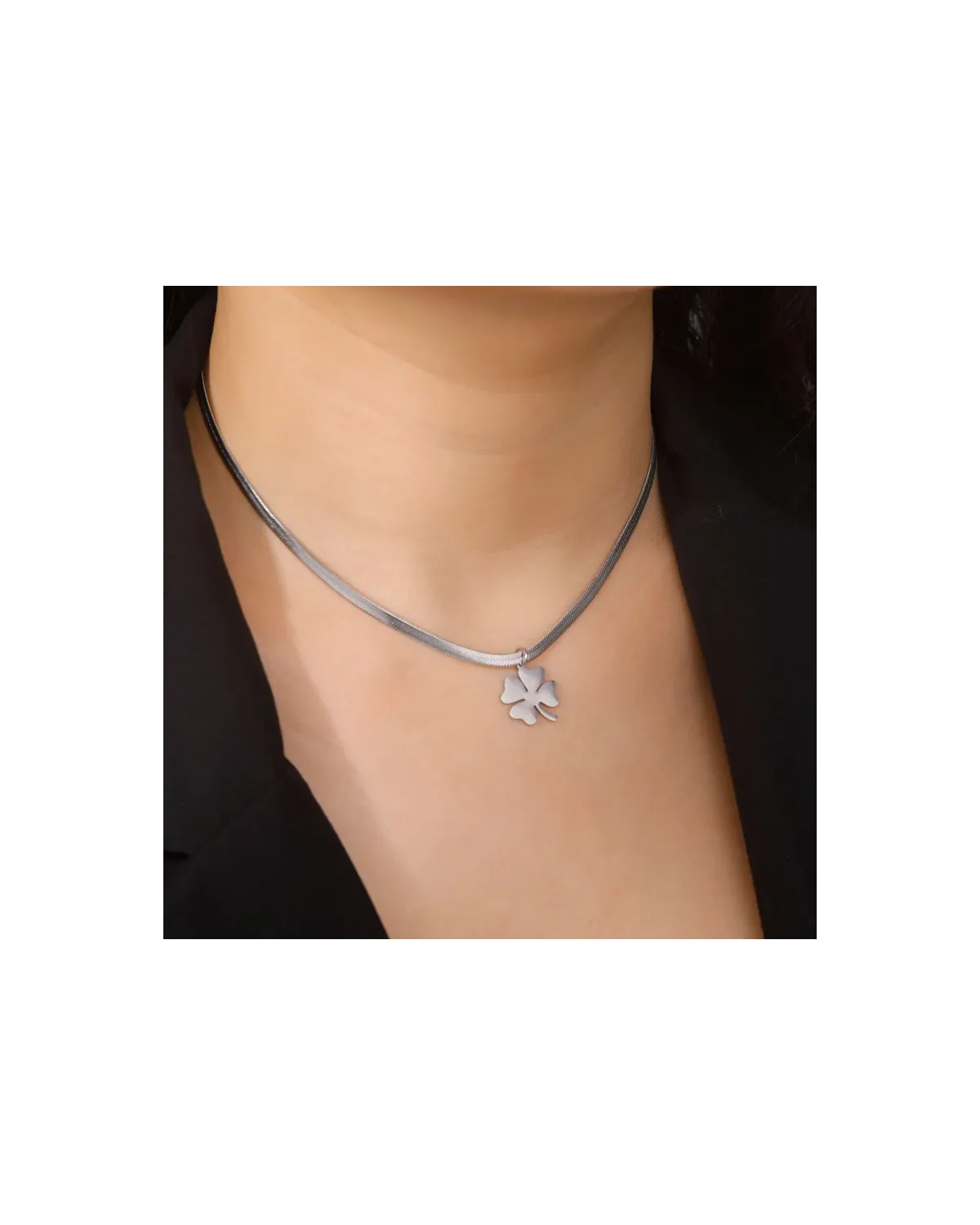 Zestaw Prezentowy Długopis + Pióro Parker IM CT + Naszyjnik koniczyna (2143631/23)