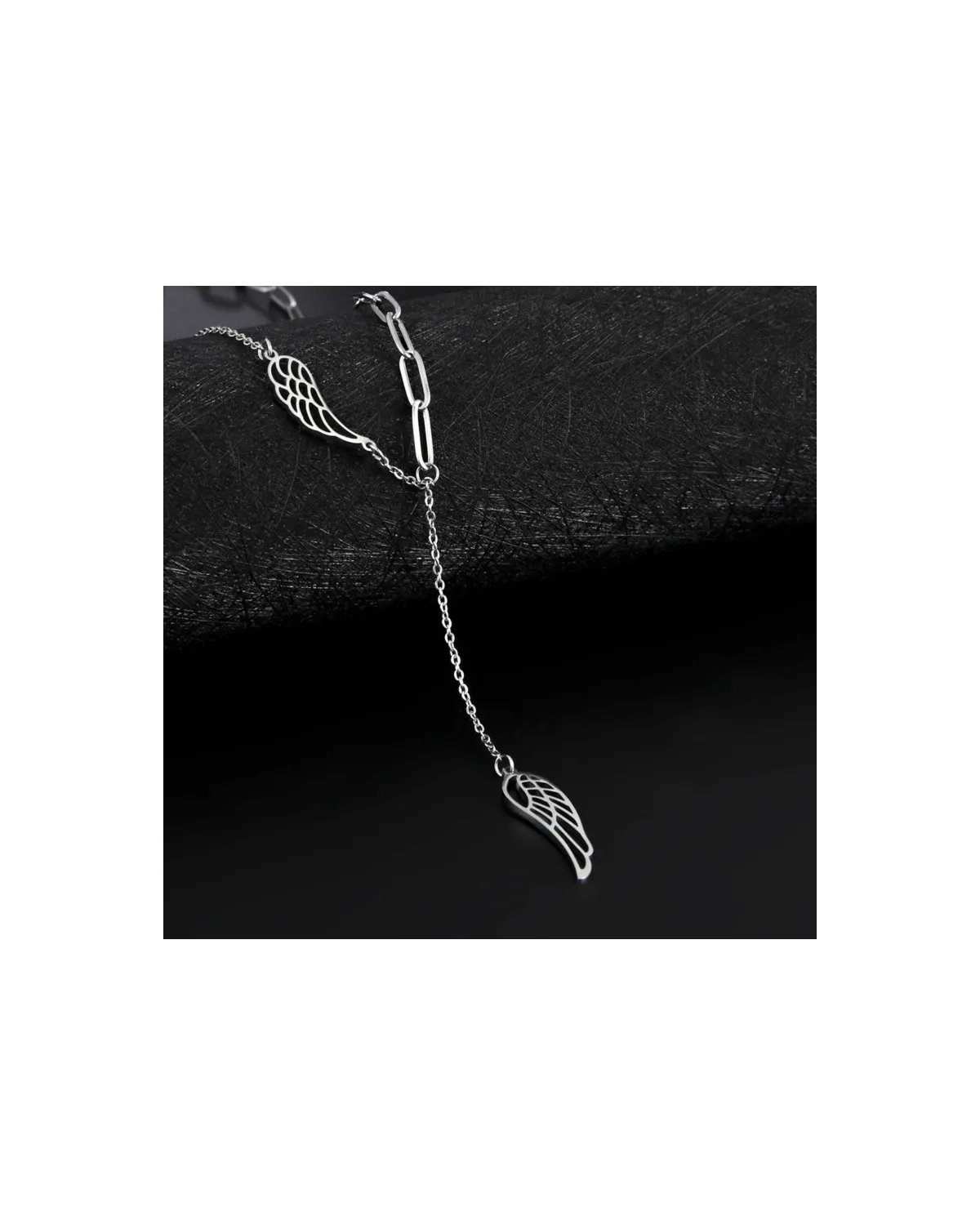 Zestaw Prezentowy Długopis + Pióro Parker IM CT + Naszyjnik skrzydła anioła (2143631/25)