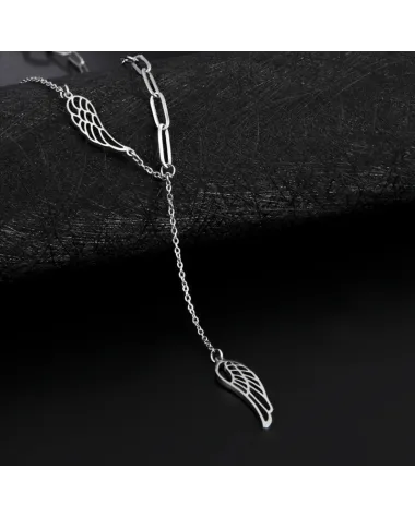 Zestaw Prezentowy Długopis + Pióro Parker IM CT + Naszyjnik skrzydła anioła (2143631/25)