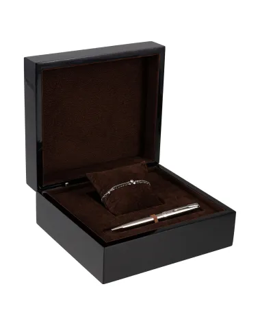 Zestaw Prezentowy Długopis Parker Sonnet Stalowy CT + Bransoleta (1931512/4)