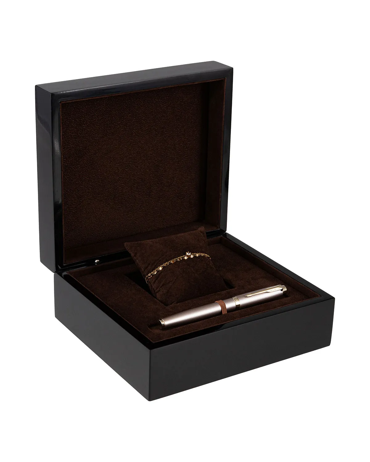 Zestaw Prezentowy Pióro wieczne Parker IM Professionals Monochrome Champagne + Bransoleta (2172953/6) Zestaw Prezentowy Pióro wieczne Parker IM Professionals Monochrome Champagne + Bransoleta (2172953/6)