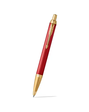 Zestaw Prezentowy Długopis Parker IM Premium Czerwony GT + Bransoleta (2143644/6)