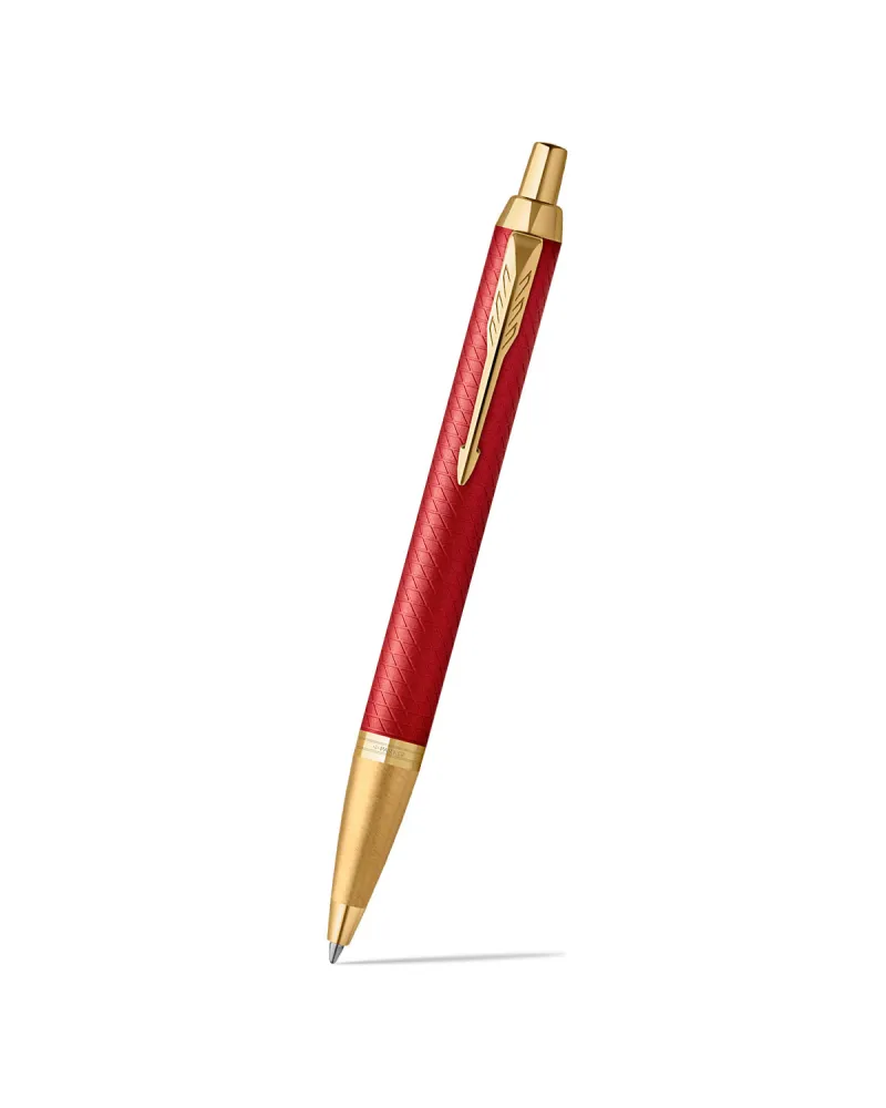 Zestaw Prezentowy Długopis Parker IM Premium Czerwony GT + Bransoleta (2143644/6)