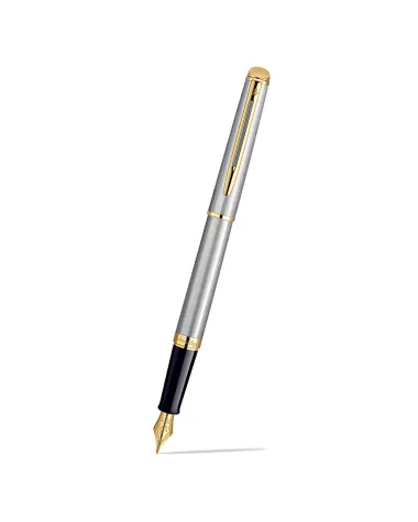 Zestaw Waterman pi&oacute;ro + długopis Hemisphere stalowe GT (KPLH002)