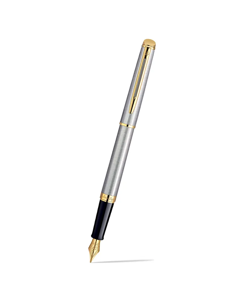 Zestaw Waterman pi&oacute;ro + długopis Hemisphere stalowe GT (KPLH002)