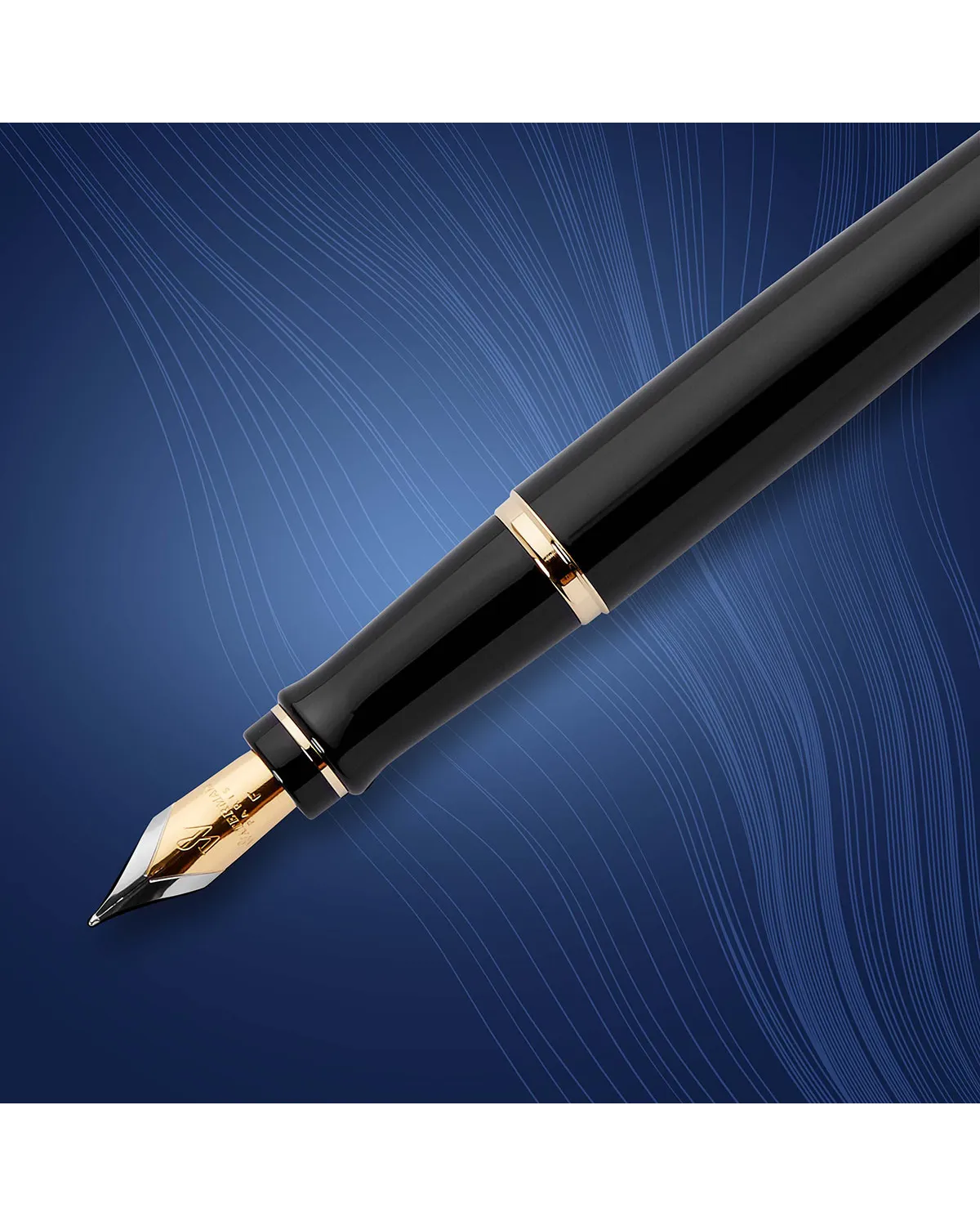 Zestaw Pióro Waterman Expert czarne GT z grawerem