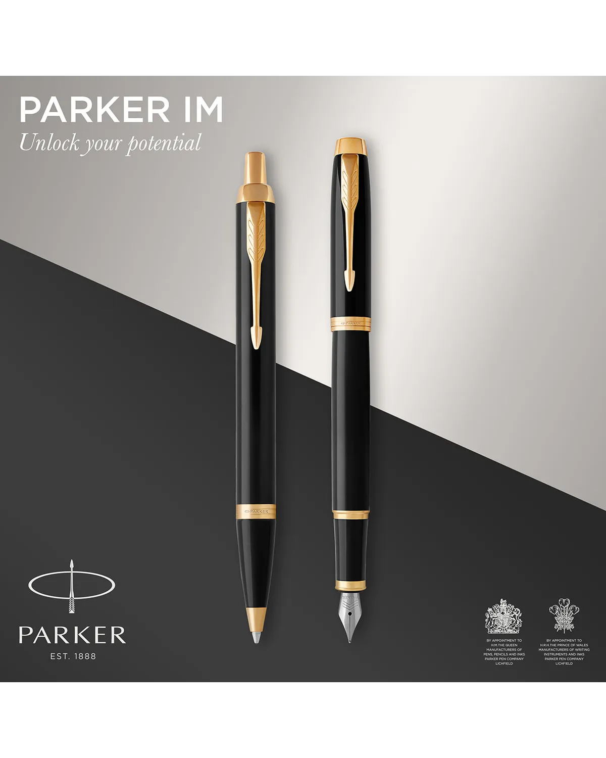 Zestaw prezentowy Parker pióro + długopis + etui (ZP002) Zestaw prezentowy Parker pióro + długopis + etui (ZP002)