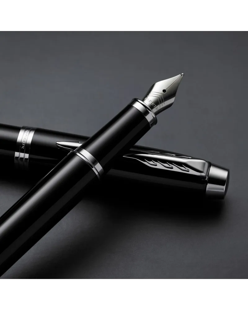 Zestaw Długopis Parker IM Czarny CT + Zegarek Paul Lorens (1931665/5)