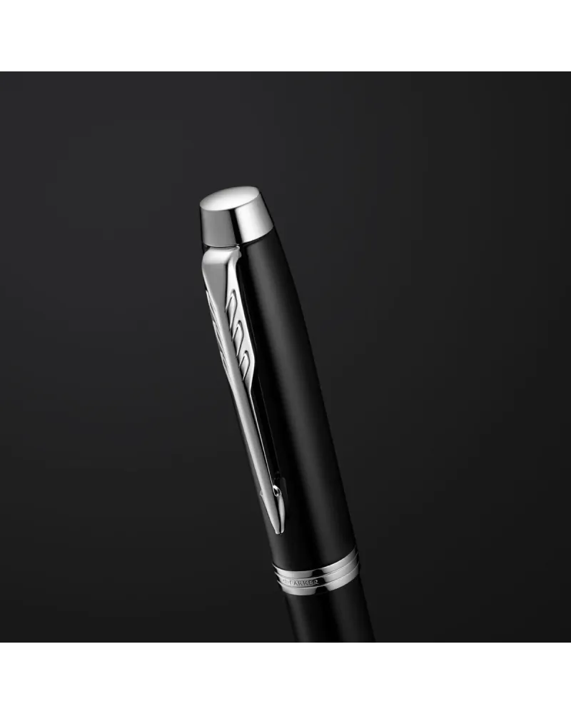 Zestaw Długopis Parker IM Czarny CT + Zegarek Paul Lorens (1931665/5)