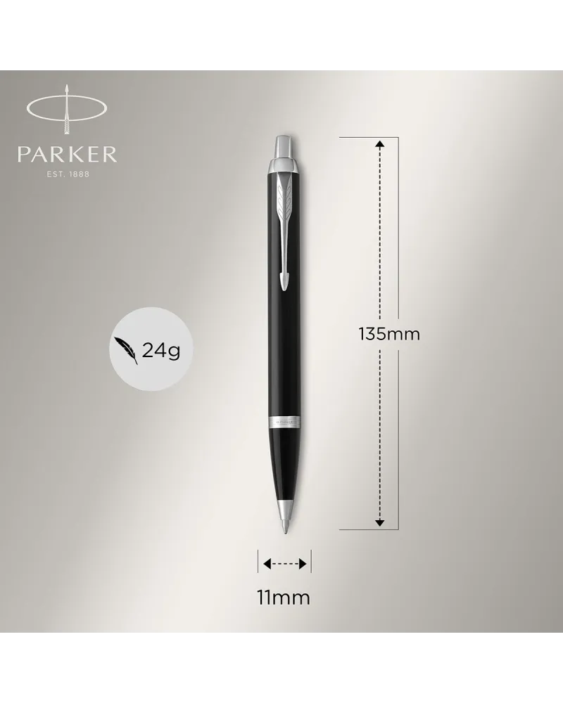 Zestaw Długopis Parker IM Czarny CT + Zegarek Daniel Wellington (1931665/4)