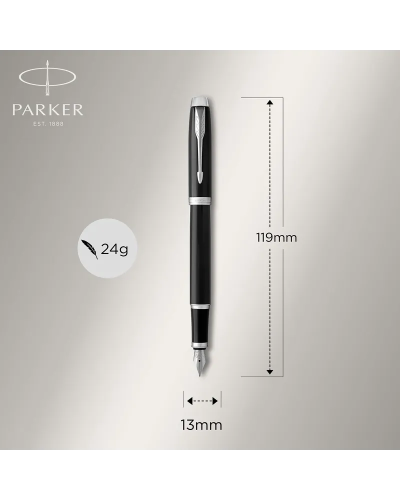 Zestaw Długopis Parker IM Czarny CT + Zegarek Daniel Wellington (1931665/4)