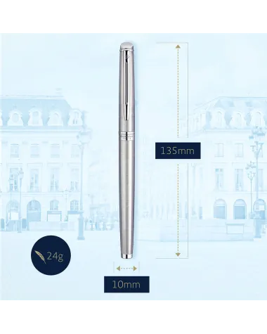 Pióro wieczne Waterman Hemisphere stalowe CT (S0920410)