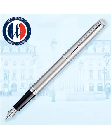 Pióro wieczne Waterman Hemisphere stalowe CT (S0920410)