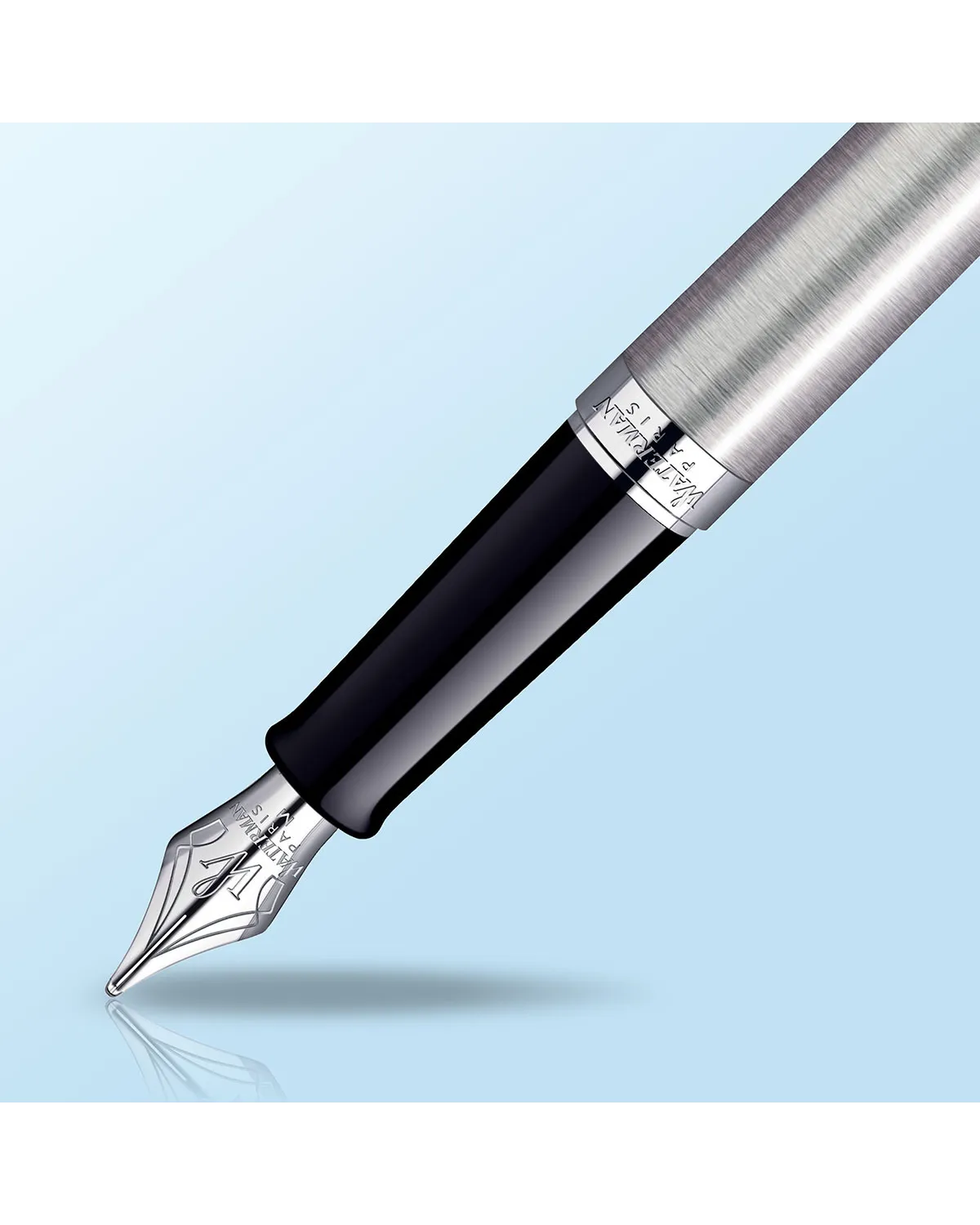 Pióro wieczne Waterman Hemisphere stalowe CT (S0920410)