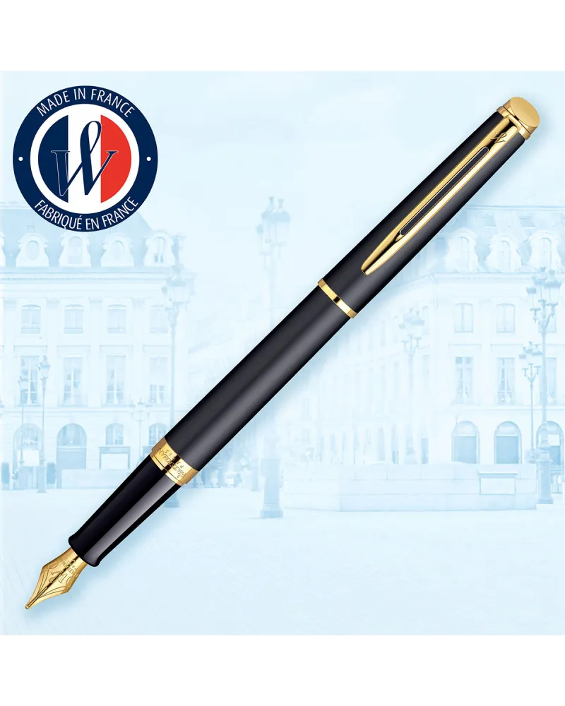Pióro wieczne Waterman Hemisphere czarne matowe GT (S0920710)