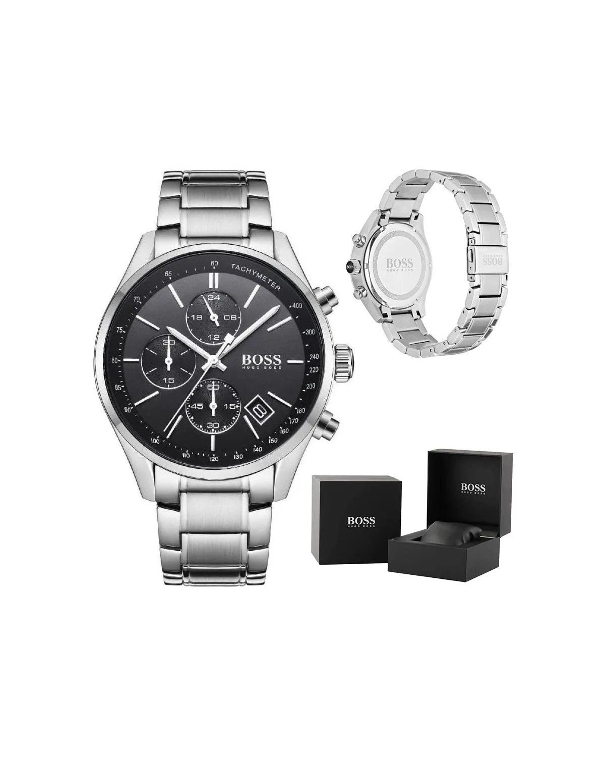 ZEGAREK MĘSKI HUGO BOSS 1513477 - GRAND PRIX (zh022c) + BOX