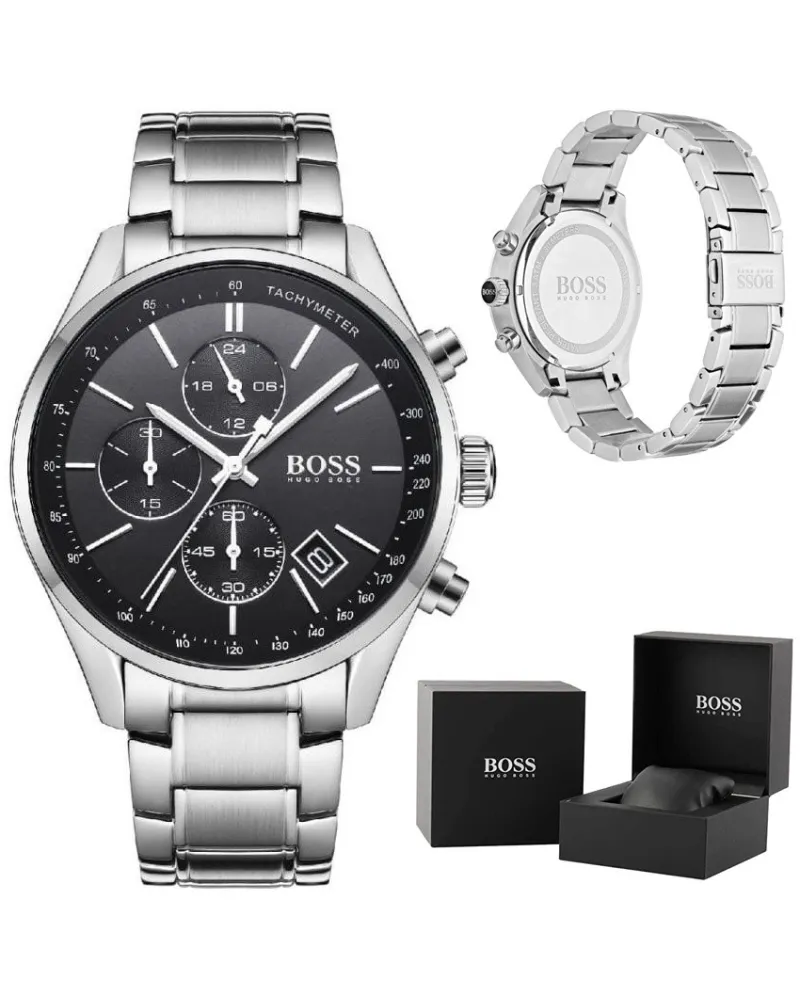 ZEGAREK MĘSKI HUGO BOSS 1513477 - GRAND PRIX (zh022c) + BOX