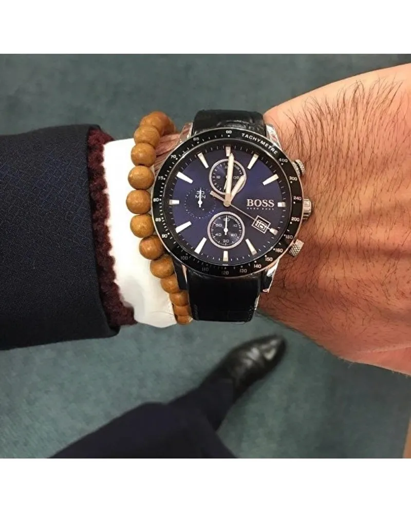 ZEGAREK MĘSKI HUGO BOSS 1513391 - RAFALE (zh013d) + BOX