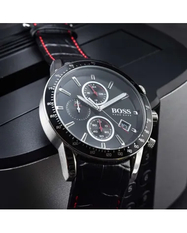 ZEGAREK MĘSKI HUGO BOSS 1513390 - RAFALE (zh013b)