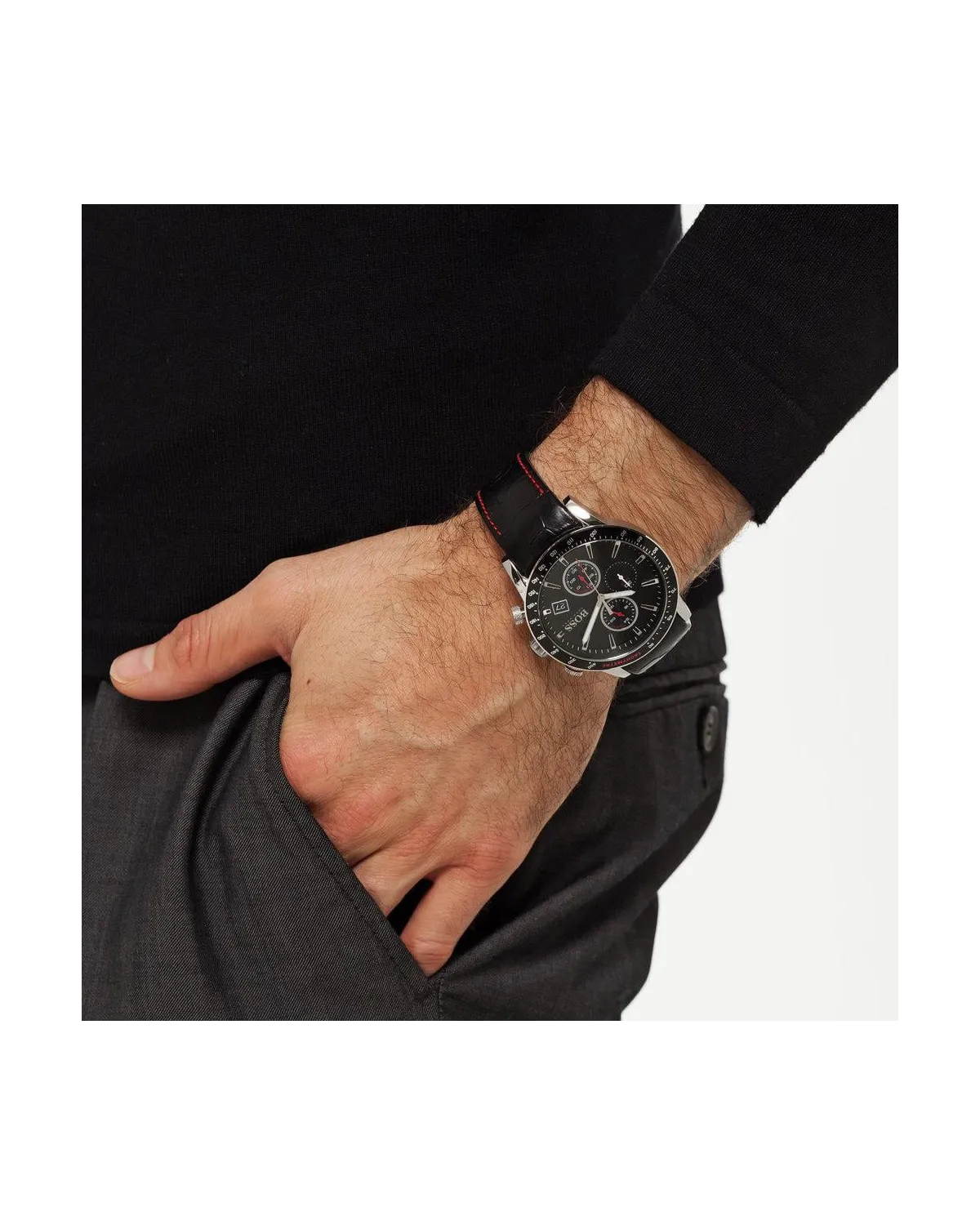 ZEGAREK MĘSKI HUGO BOSS 1513390 - RAFALE (zh013b)