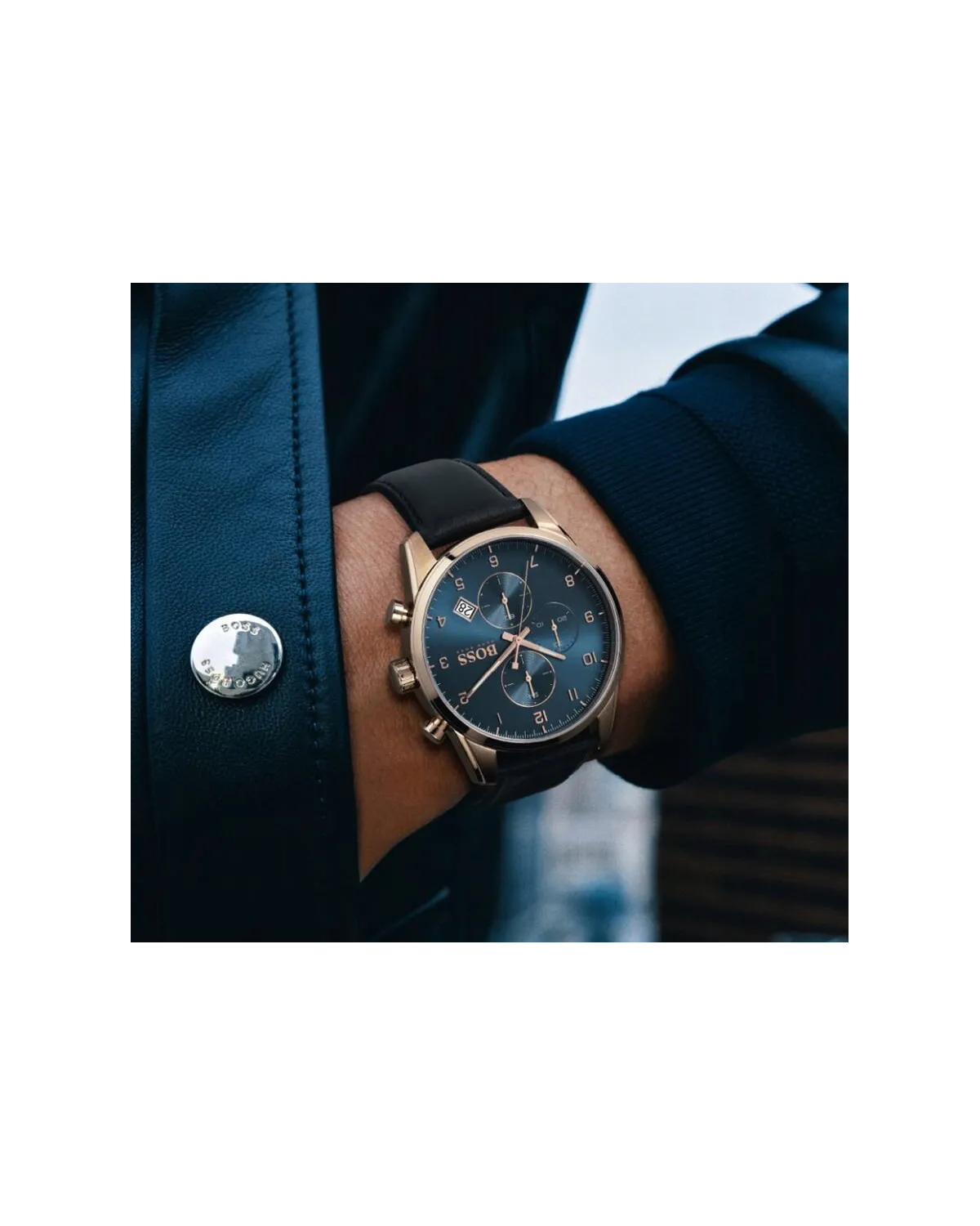 ZEGAREK MĘSKI HUGO BOSS 1513783 - SKYMASTER (zh036a)