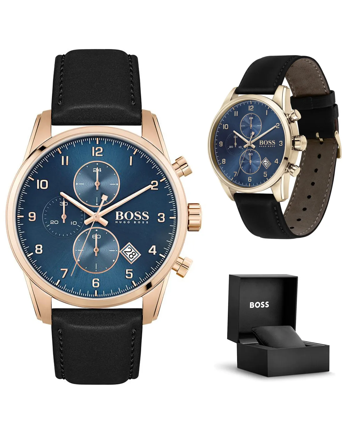 ZEGAREK MĘSKI HUGO BOSS 1513783 - SKYMASTER (zh036a)