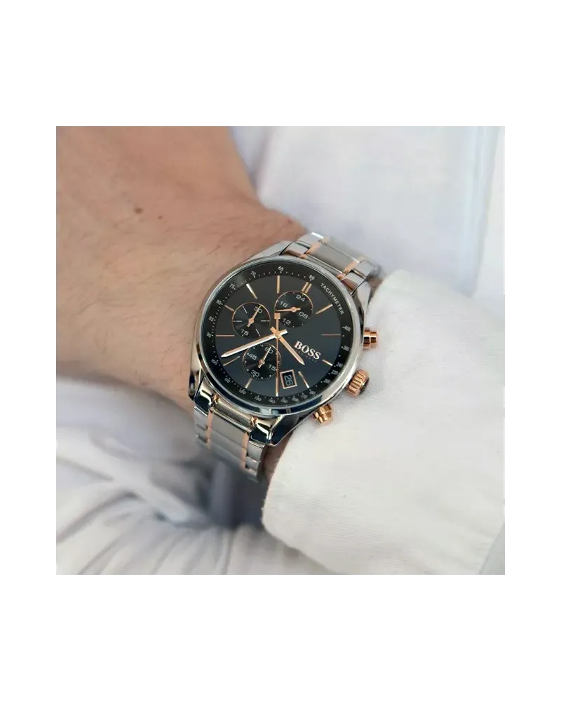 ZEGAREK MĘSKI HUGO BOSS 1513473 - GRAND PRIX (zh022b) + BOX