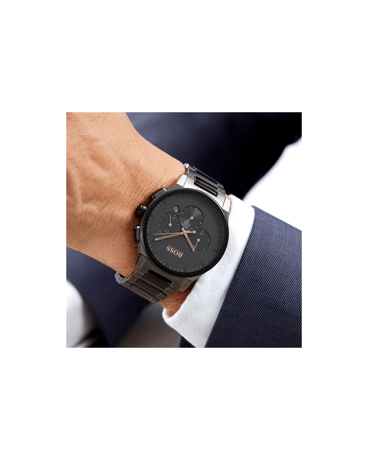 ZEGAREK MĘSKI HUGO BOSS 1513814 - PEAK CHRONO (zh018a)