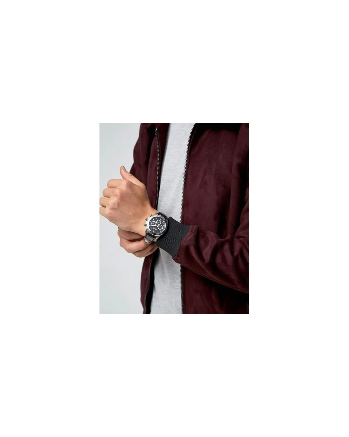 ZEGAREK MĘSKI HUGO BOSS Chronograph 1513178 (zh032b) + BOX