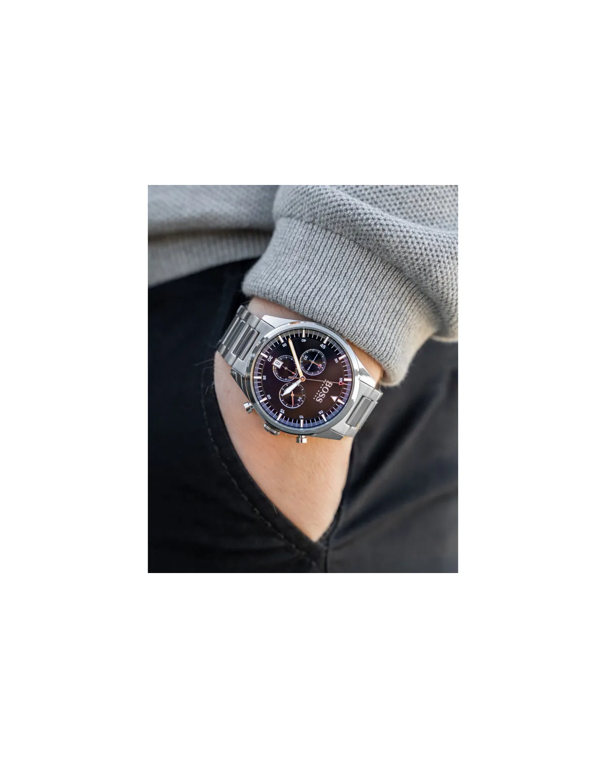 ZEGAREK MĘSKI HUGO BOSS 1513712 - PIONEER (zh016b)