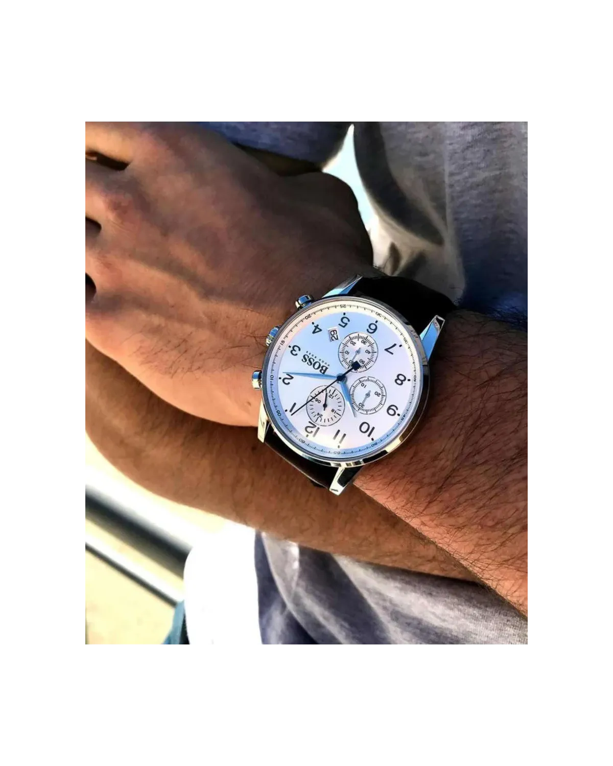 ZEGAREK MĘSKI HUGO BOSS 1513495 (zh061a) + BOX