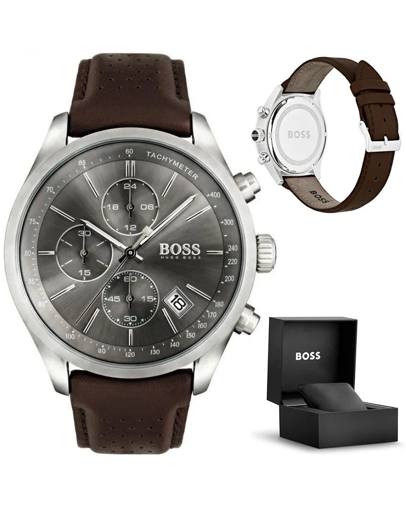 ZEGAREK MĘSKI HUGO BOSS 1513476 - GRAND PRIX (zh003c) + BOX ZEGAREK MĘSKI HUGO BOSS 1513476 - GRAND PRIX (zh003c) + BOX