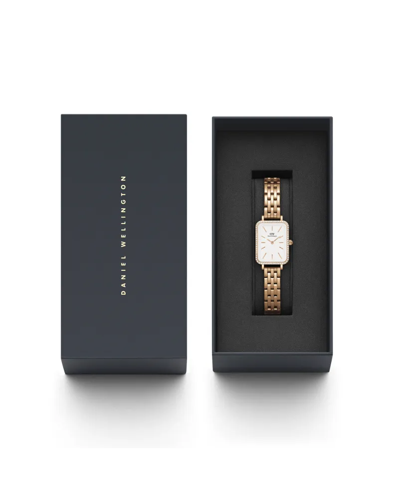 ZEGAREK DAMSKI DANIEL WELLINGTON Quadro Rose Gold DW00100672 + BOX (zw519h) ZEGAREK DAMSKI DANIEL WELLINGTON Quadro Rose Gold DW00100672 + BOX (zw519h)