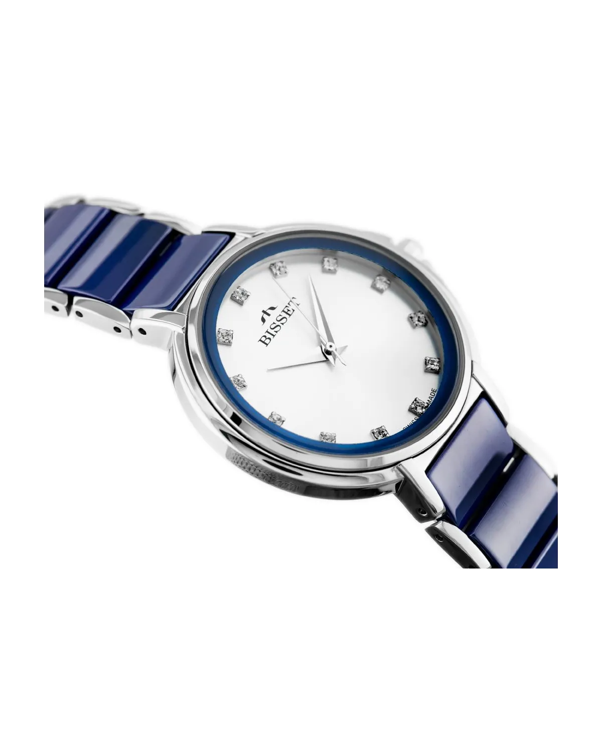 ZEGAREK DAMSKI BISSET BSBX01 (zb552e) - CERAMICZNY
