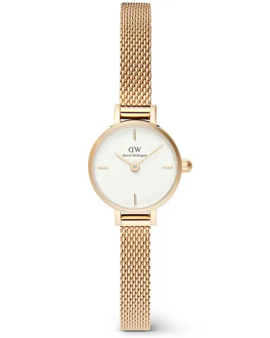 ZEGAREK DAMSKI DANIEL WELLINGTON Petite Mini Gold Stainless Steel 19mm DW00100745 + BOX (zw523b)