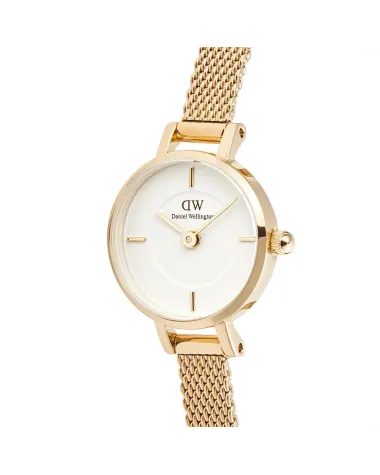 ZEGAREK DAMSKI DANIEL WELLINGTON Petite Mini Gold Stainless Steel 19mm DW00100745 + BOX (zw523b)