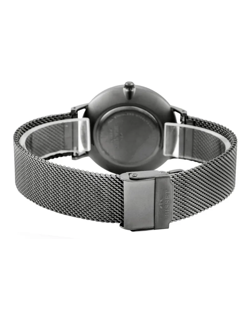ZEGAREK DAMSKI BISSET BSBF33 (zb579n) - SZAFIROWE SZKŁO