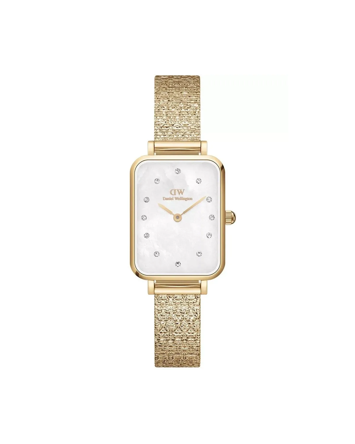 ZEGAREK DAMSKI DANIEL WELLINGTON Quadro Lumine Pressed Piano 20mm DW00100582 + BOX (zw519a)