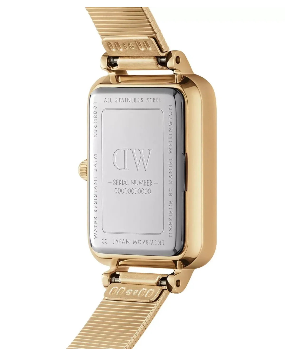 ZEGAREK DAMSKI DANIEL WELLINGTON Quadro Lumine Pressed Piano 20mm DW00100582 + BOX (zw519a)