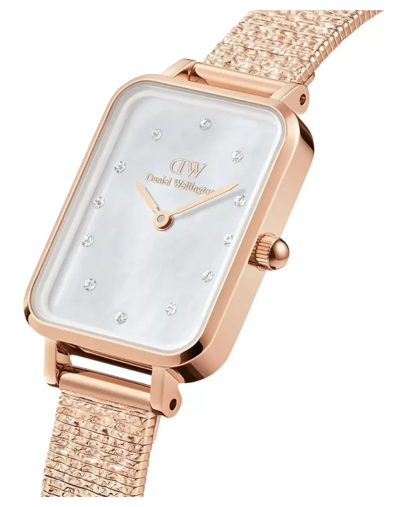 ZEGAREK DAMSKI DANIEL WELLINGTON Quadro Lumine Pressed Piano 20mm DW00100578 + BOX (zw519b)