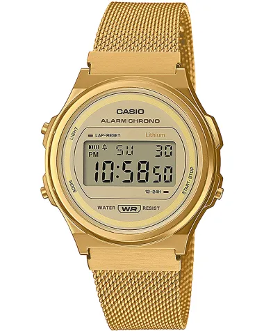 Zegarek Damski Casio Vintage  A171WEMG-9A + BOX (zd645a)