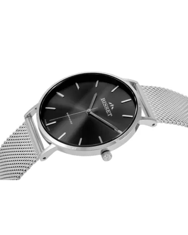 ZEGAREK DAMSKI BISSET BSBF33 (zb579d) - SZAFIROWE SZKŁO