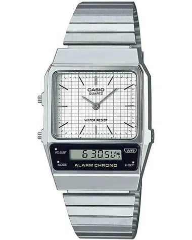 ZEGAREK UNISEX CASIO Vintage Dual Time AQ-800E-7A + BOX