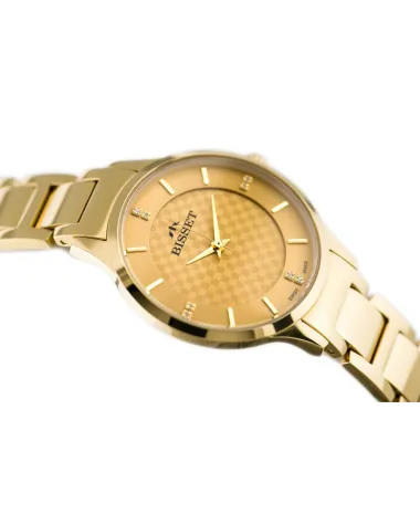 ZEGAREK DAMSKI BISSET BSBE45 - gold (zb551d)