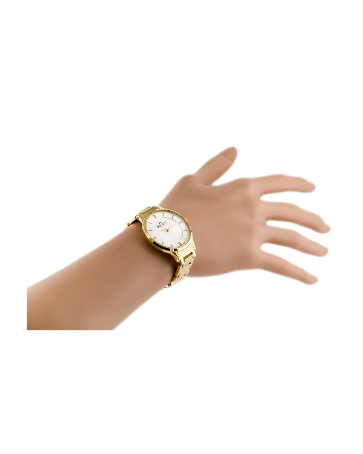 ZEGAREK DAMSKI BISSET BSBE45 - gold (zb551d)