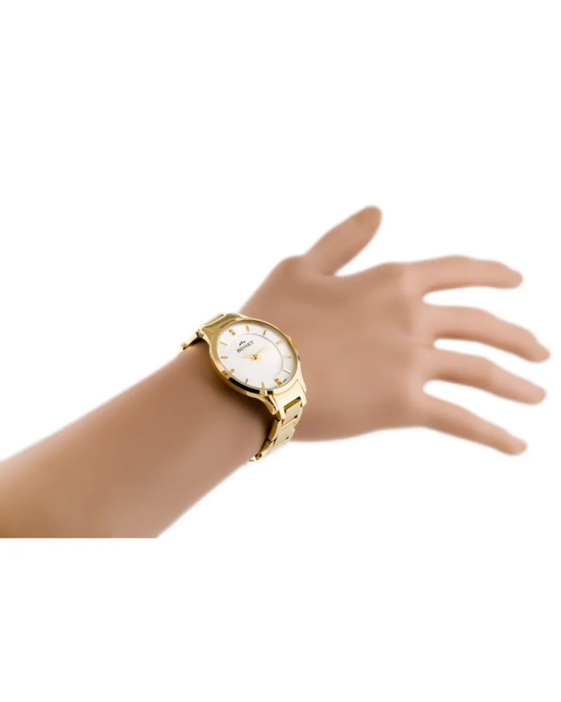ZEGAREK DAMSKI BISSET BSBE45 - gold (zb551d)