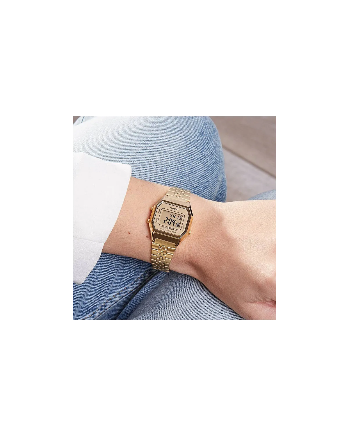 ZEGAREK DAMSKI CASIO VINTAGE LA680WGA-9D + BOX